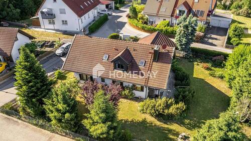 Außenansicht Drohne 5 - Einfamilienhaus mit 169,00 m&sup2; in Attenkirchen zum Kaufen