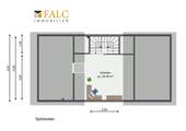 Grundriss Spitzboden - 