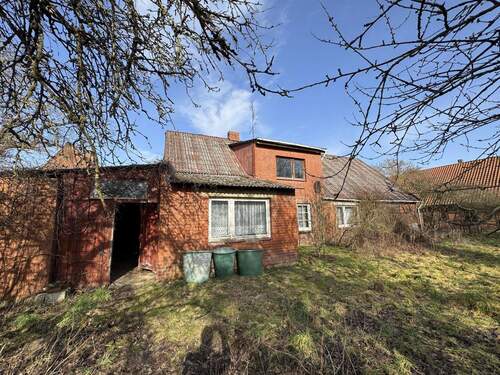 Ansicht vom Garten zum Zwischengang - 