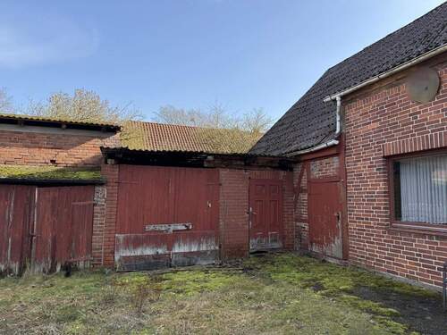 Fachwerkanbau am Haus - 