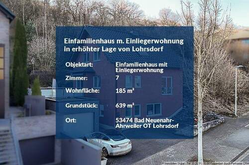 Haus in Lohrsdorf - 7 Zimmer Einfamilienhaus zum Kaufen in Bad Neuenahr-Ahrweiler