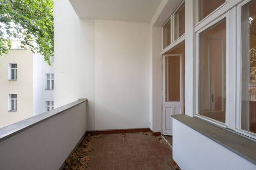 Der Balkon - 4 Zimmer Etagenwohnung in Berlin