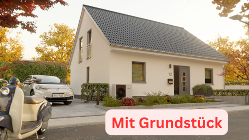 Mitwachs_MitGrundstück - Mit Grundstück, Traumhaus für jede Lebensphase: Mitwachshaus Flair 148 mit flexibler Raumgestaltung