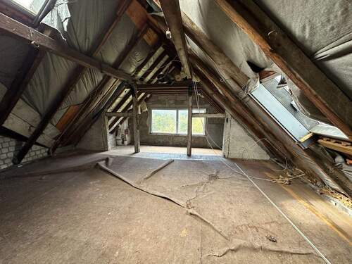 Teil des Dachbodens - 