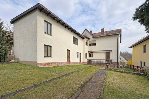 Gartenansicht - Einfamilienhaus mit 200,00 m&sup2; in Küps zum Kaufen