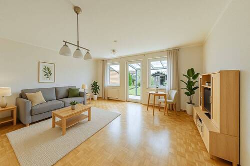 Wohnzimmer - Reihenmittelhaus mit 110,00 m² in Delmenhorst zur Miete
