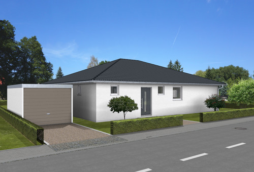 Eingang_3D.png - Einfamilienhaus mit 124,00 m² in Berg bei Neumarkt in der Oberpfalz zum Kaufen