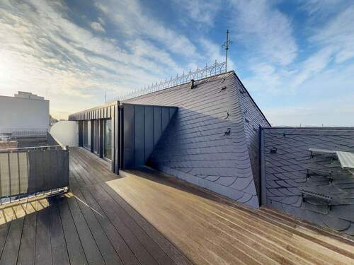 Ca. 44 m² große Dachterrasse - 