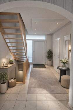 Entrée (Möbel sind virtuell eingefügt) - 