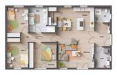 Grundriss-Bungalow-131-Indi-V1 - 