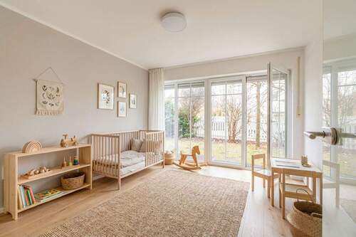 Kinderzimmer - Visualisiert - Etagenwohnung mit 94,40 m&sup2; in München zum Kaufen