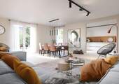 Bungalow-108-Wohnzimmer - Bungalow mit 120,00 m&sup2; in Bad Salzuflen zum Kaufen