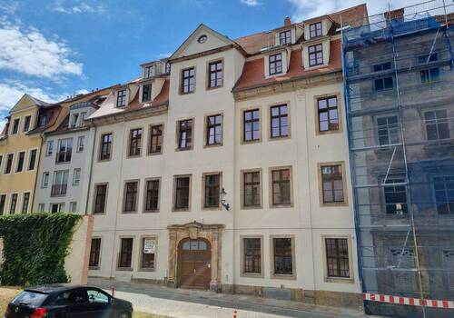 Gebäudeansicht Straße.jpg - 2 Zimmer Etagenwohnung zur Miete in Zittau