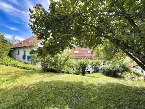Garten - 3 Zimmer Etagenwohnung zum Kaufen in Balzheim