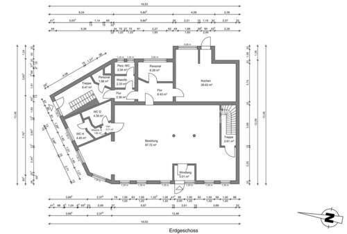 Erdgeschoss (beispielhaft) - 