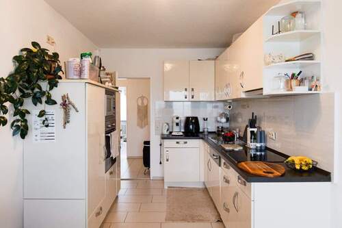 Die moderne Einbauküche - Etagenwohnung mit 66,00 m² in Grenzach-Wyhlen zum Kaufen