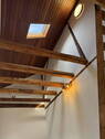 Freigelegte Balken -Hinterhaus - 