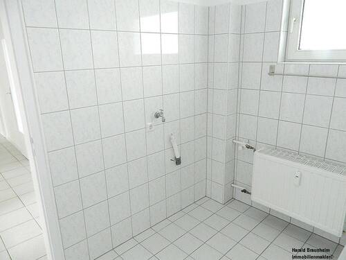 Waschmaschinenanschluß im Bad - 