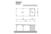 Grundriss Carport - 