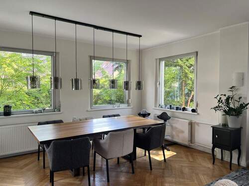 Wohnzimmer /Essbereich EG - 6 Zimmer Einfamilienhaus zum Kaufen in Berlin