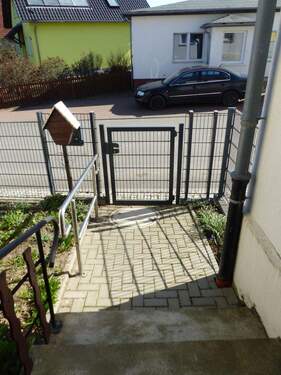 Eingangsbereich Grundstück - 5 Zimmer Reihenmittelhaus in Belgern-Schildau