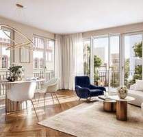 Familienfreundliche 4-Zimmer-Neubauwohnung mit 2 Balkonen - Bezugsfertig Ende 2026 - Berlin Kreuzberg