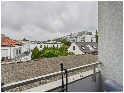 Blick aus dem Balkon - 