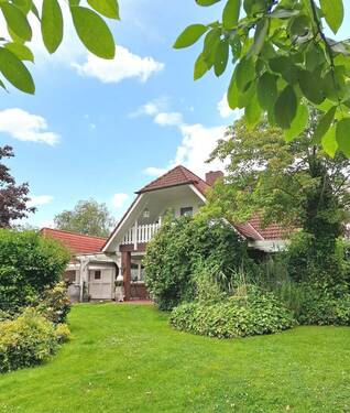 Ansicht aus Südwesten - Einfamilienhaus mit 151,50 m² in Deinste zum Kaufen
