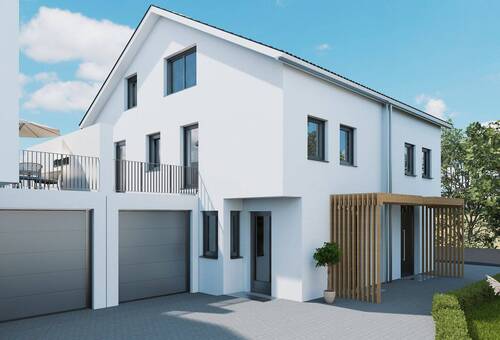 Doppelhaushälfte 1 & 2 / Ost - Mehrfamilienhaus, Wohnhaus mit 171,20 m&sup2; in Oberding zum Kaufen