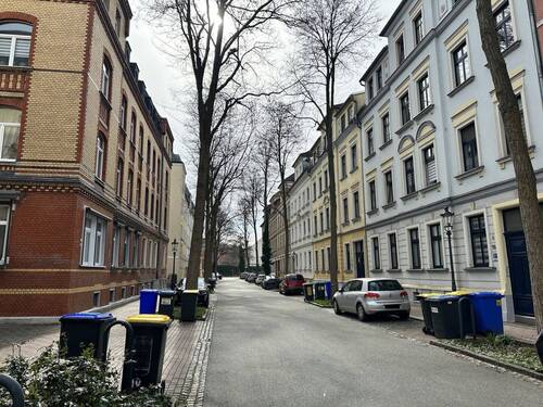 Straßenansicht - 3 Zimmer Etagenwohnung in Zwickau