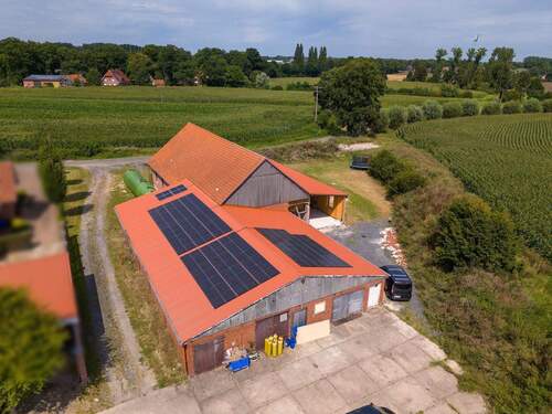 Werkstatt mit PV Anlage und künftiges Wohnhaus - 4 Zimmer Einfamilienhaus in Ochtrup