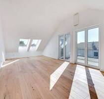 AIGNER - Erstbezug: Moderne, lichtdurchflutete Dachgeschosswohnung in Maisach!