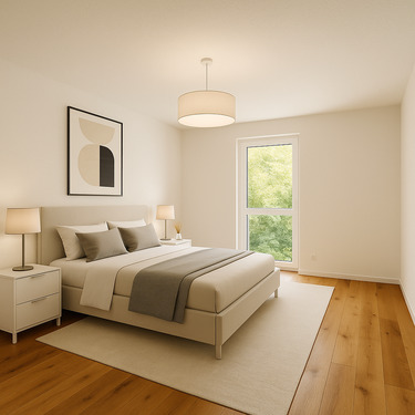 Wohnbeispiel Schlafzimmer - 2 Zimmer Etagenwohnung in Kaiserslautern