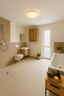 Wohnbeispiel Badezimmer - Etagenwohnung mit 51,40 m² in Kaiserslautern zum Kaufen