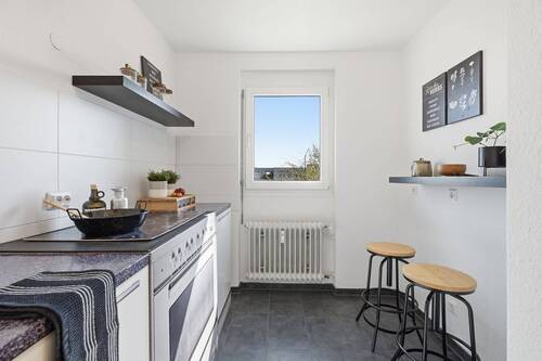 offene Küche - Etagenwohnung mit 117,40 m&sup2; in Ostfildern zum Kaufen