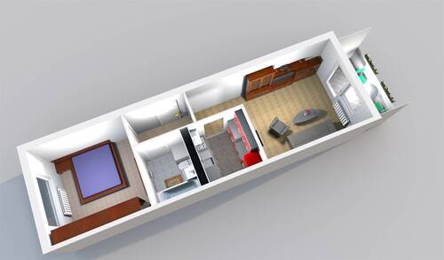 Ansicht 3 - 2 Zimmer Etagenwohnung in Hainichen