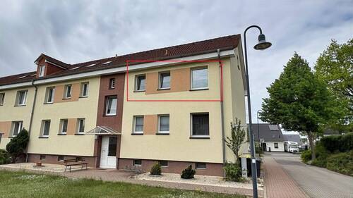 Außenansicht 1 - 3 Zimmer Etagenwohnung zum Kaufen in Röbel