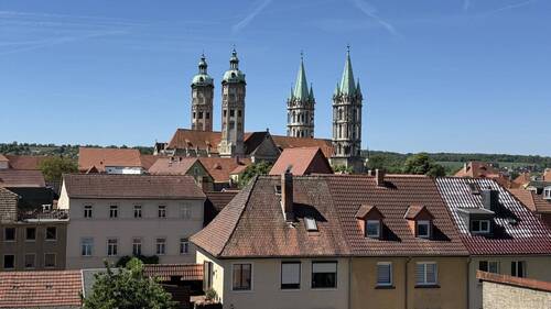 Blick zum Dom aus dem Fenster - 