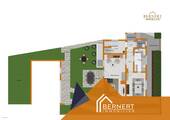 Grundriss visualisiert EG + AB - 