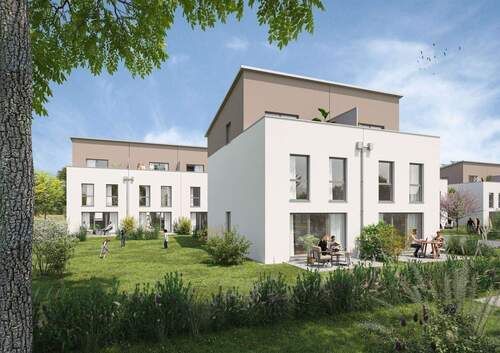 Visualisierung - 6 Zimmer Mehrfamilienhaus, Wohnhaus in Hausen