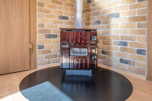 Ofen im Wohnzimmer - 