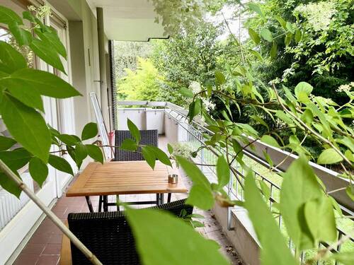 West-Balkon - 2 Zimmer Etagenwohnung zum Kaufen in Düsseldorf