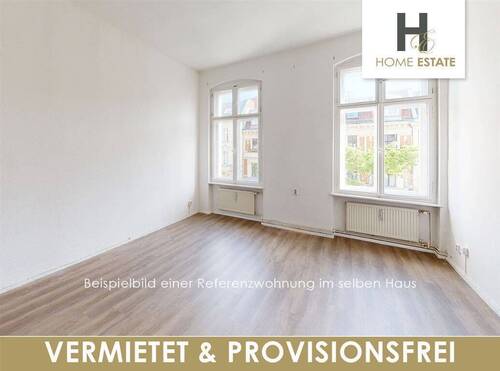 Wohnzimmer - 2 Zimmer Terrassenwohnung zum Kaufen in Berlin