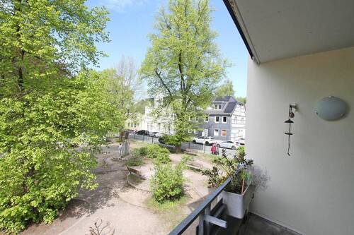 Blick vom Balkon - 