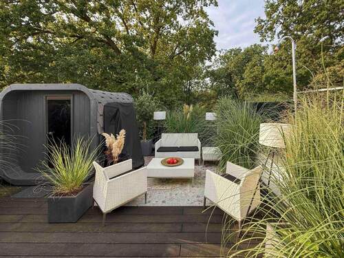 Sauna auf der Dachterrasse - 