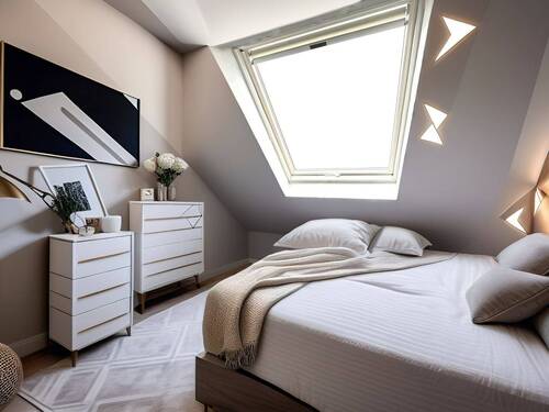 Schlafzimmer. Einrichtungsbeispiel - 