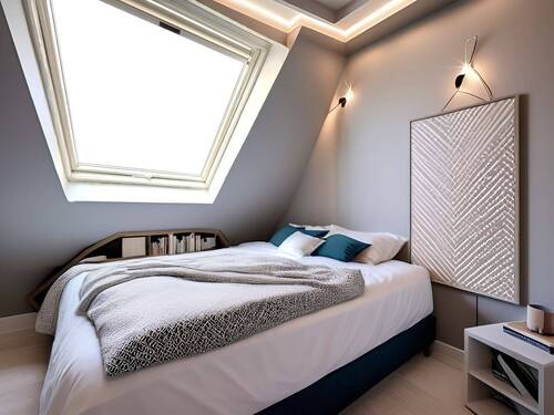 Schlafzimmer Einrichtungsbeispiel - 