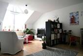 Wohnzimer - 2-Raum-Dachgeschosswohnung in bester Wohnlage von Ilmenau (Südviertel)