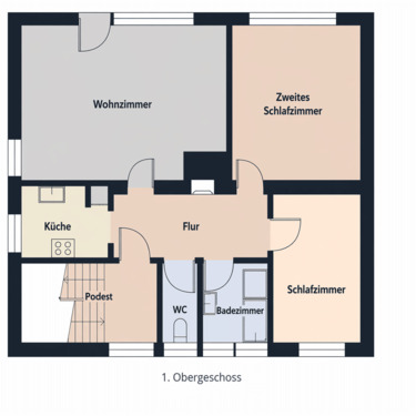 1.OG ohne Masse - 