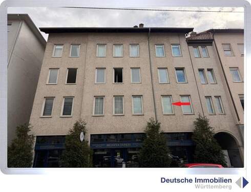 Ansicht West - Große 5 Zimmer Mietwohnung (1.OG) in Stuttgart- Ost